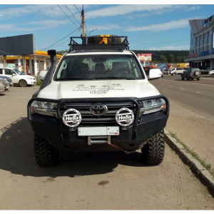 Силовой передний бампер Safari Toyota Land Cruiser 200