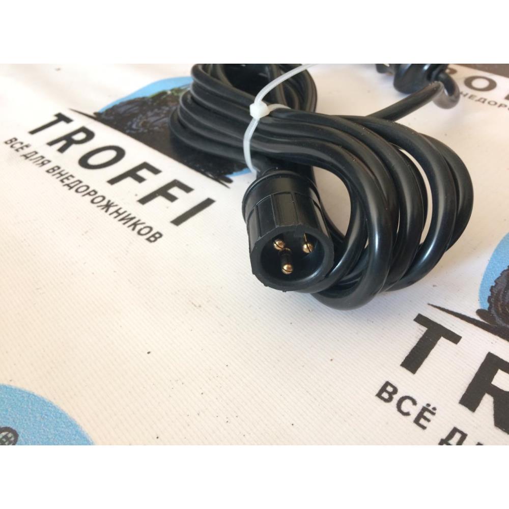 Лебёдка электрическая 12V Electric Winch 12000 lbs 5443 кг (влагозащищенная) синт. трос