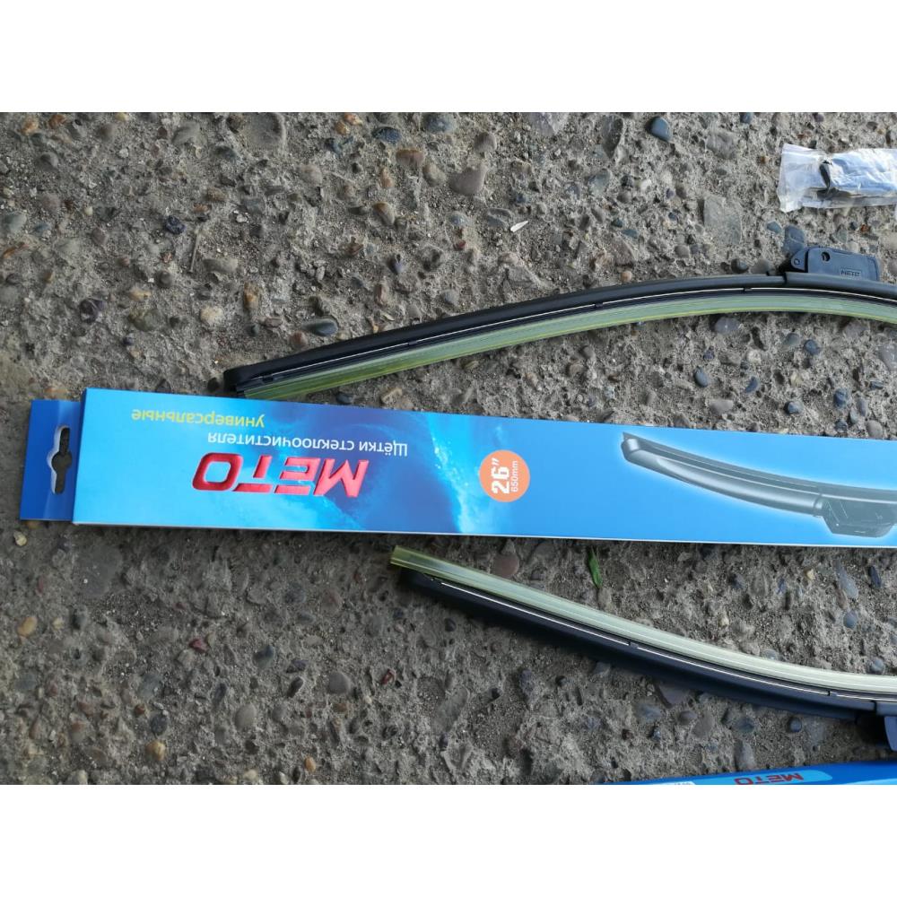 ЩЕТКА СТЕКЛООЧИСТИТЕЛЯ METO WB-610 БЕСКАРКАСНАЯ (9 АДАПТЕРОВ) 26"(650ММ)