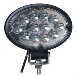 Светодиодная фара дальнего света РИФ 176х159х76 мм 36W LED