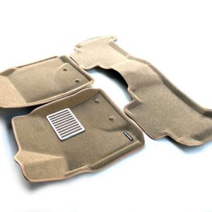 3D коврики Euromat для TOYOTA LC 200 (2007-2012) (бежевый люкс)
