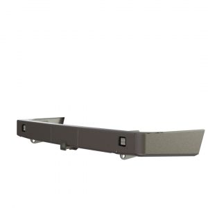 Бампер силовой задний Toyota Land Cruiser 200 2008-2015 квадрат, птф