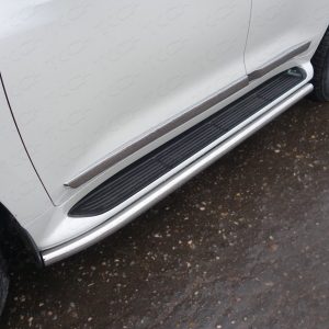 Защита порогов 60,3 мм для TOYOTA Land Cruiser 200 2015-