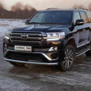 Защита передняя нижняя 76,1 мм для TOYOTA Land Cruiser 200 EXECUTIVE 2016-2018