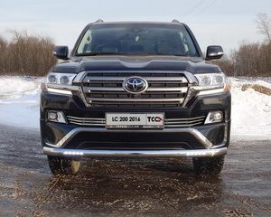 Решётка радиатора 16 мм для TOYOTA Land Cruiser 200 EXECUTIVE 2016-2018