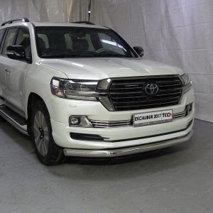 Защита передняя нижняя 76,1 мм для TOYOTA Land Cruiser 200 EXCALIBUR 2017-