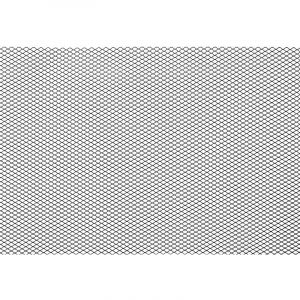 Комплект защитных сеток радиатора 1000 х 400 R16 Alu черная. (25 шт.)